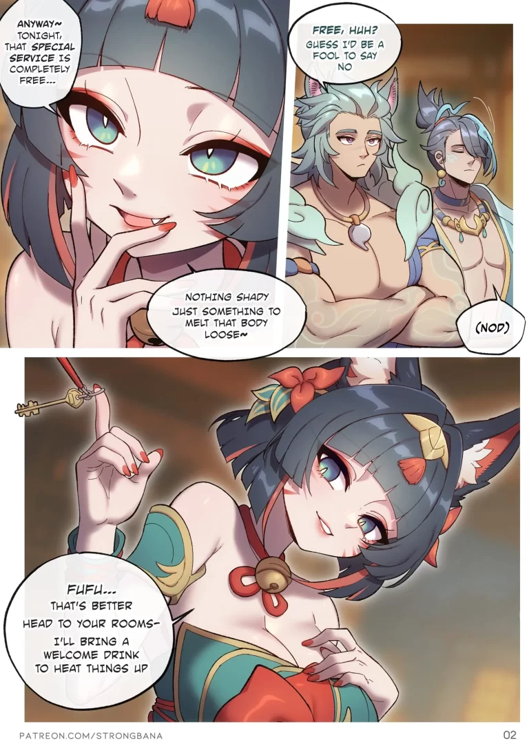 Ahri seduces guys.