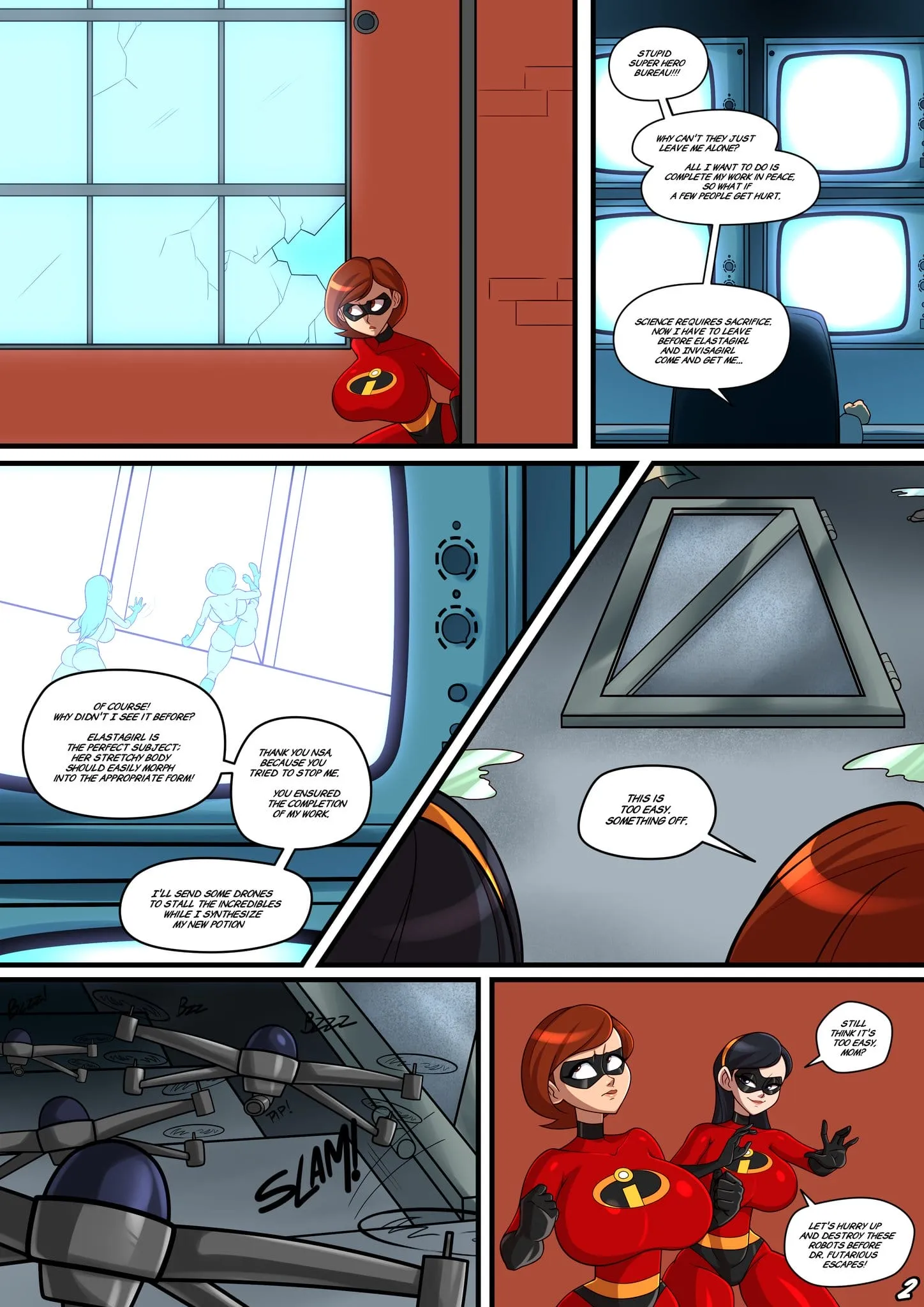 Incestibles: Helen’s Stretchy Situation - page 3