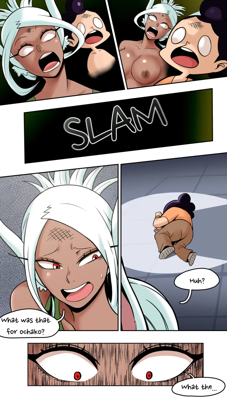 Mriko notices some guy.