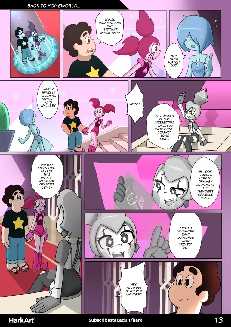 Steven's team goes on a trip.