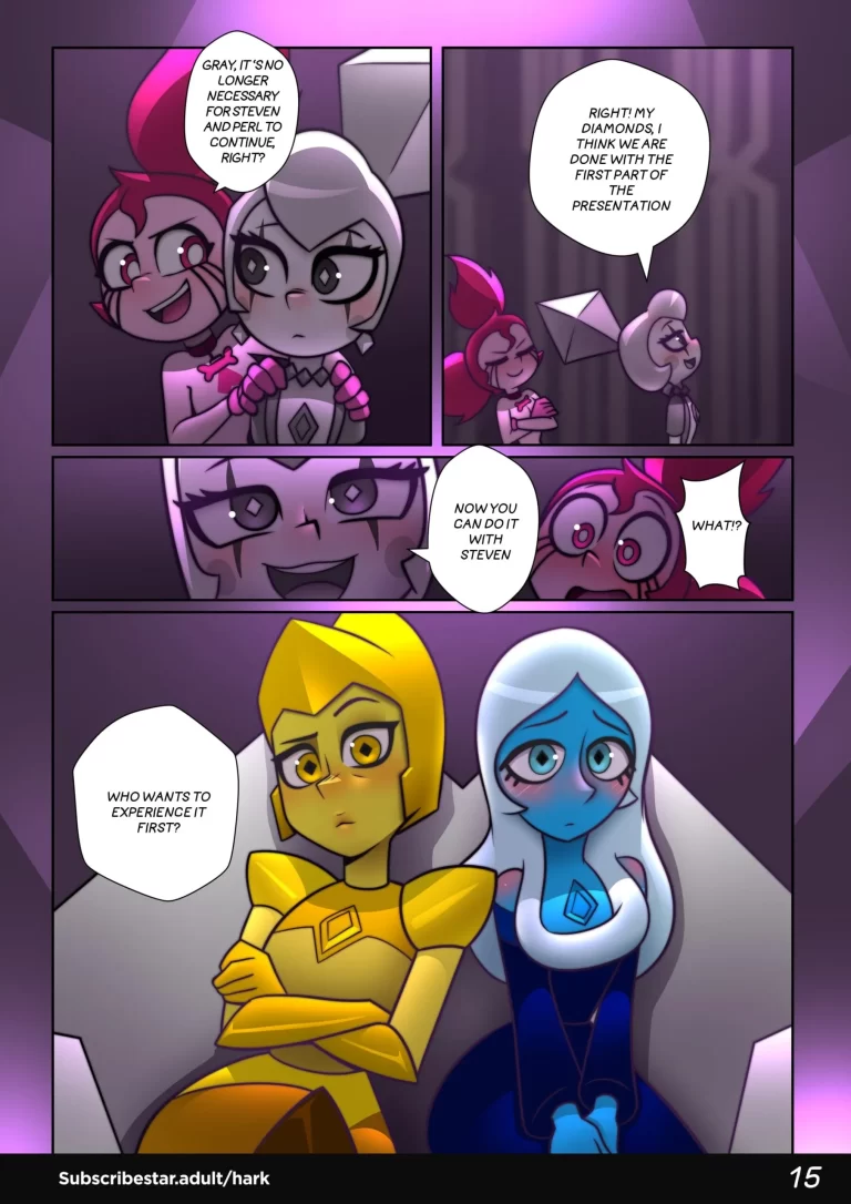 A friend invites White Diamond to have sex.