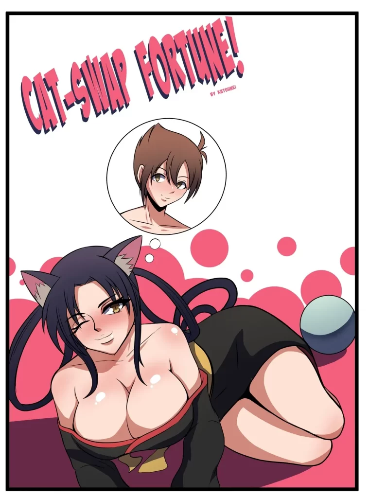 Issei Hyoudou lies with huge breasts, thinking about Kuroka.