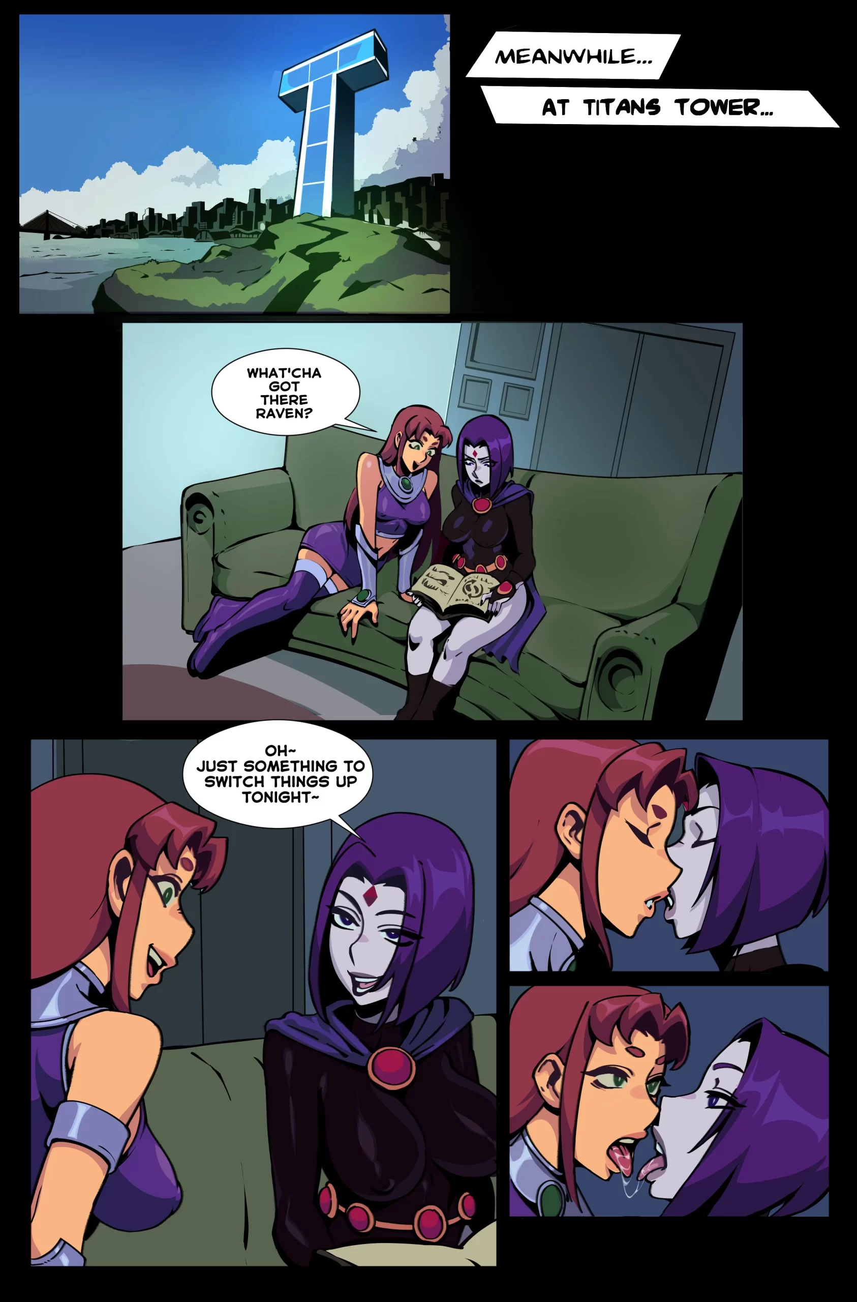 Michief at Titans Tower - page 2