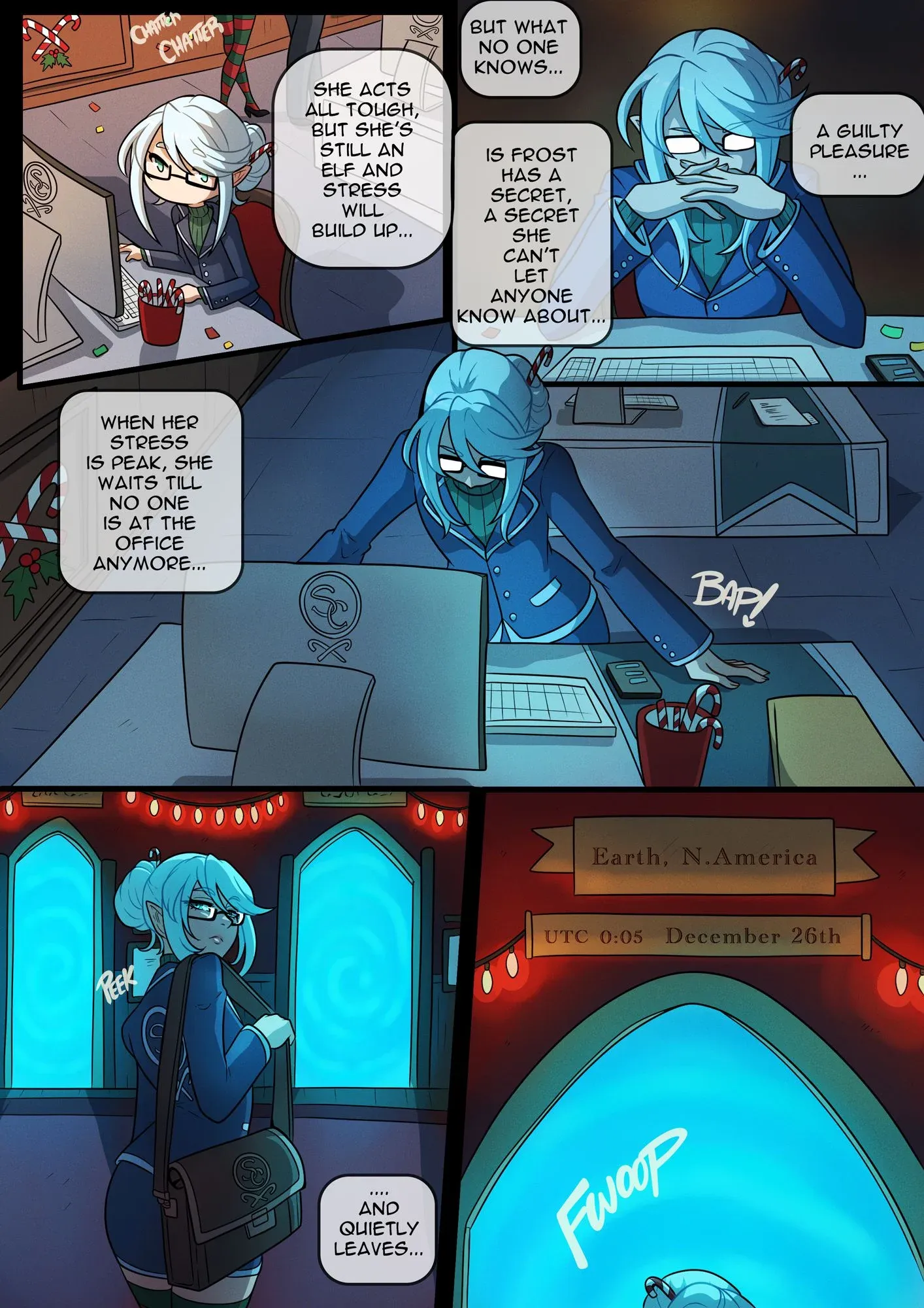 A Very Frosty Holiday - page 5