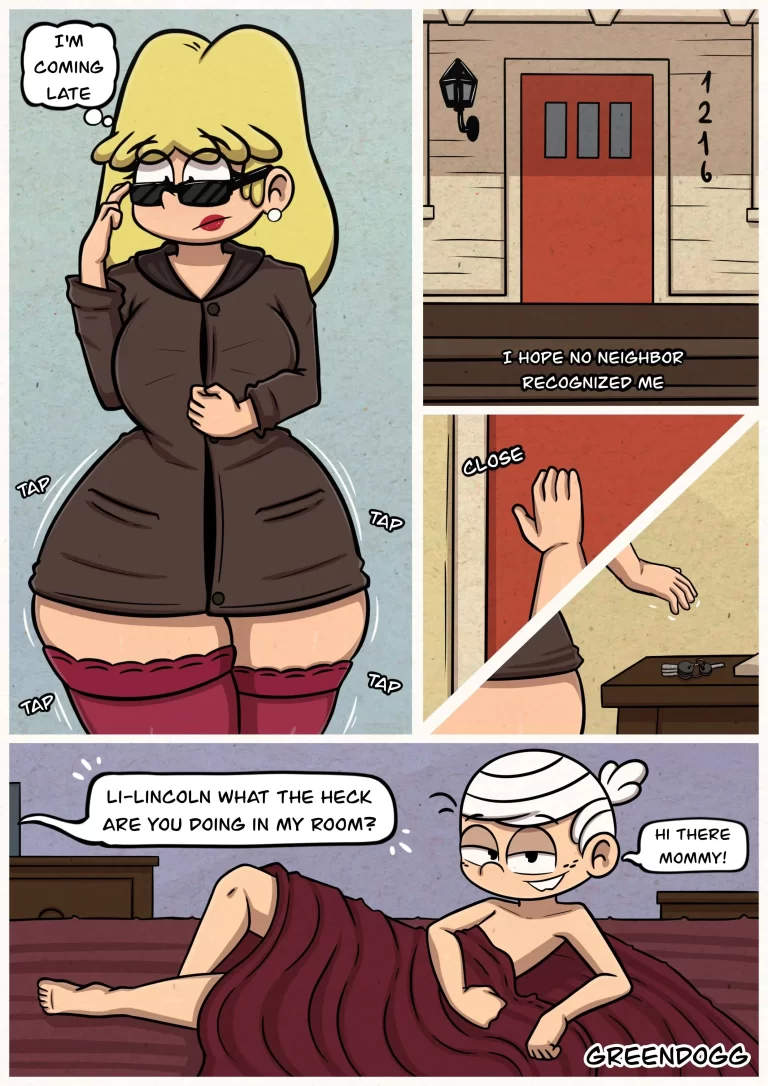 Rita Loud comes to Lincoln Loud.