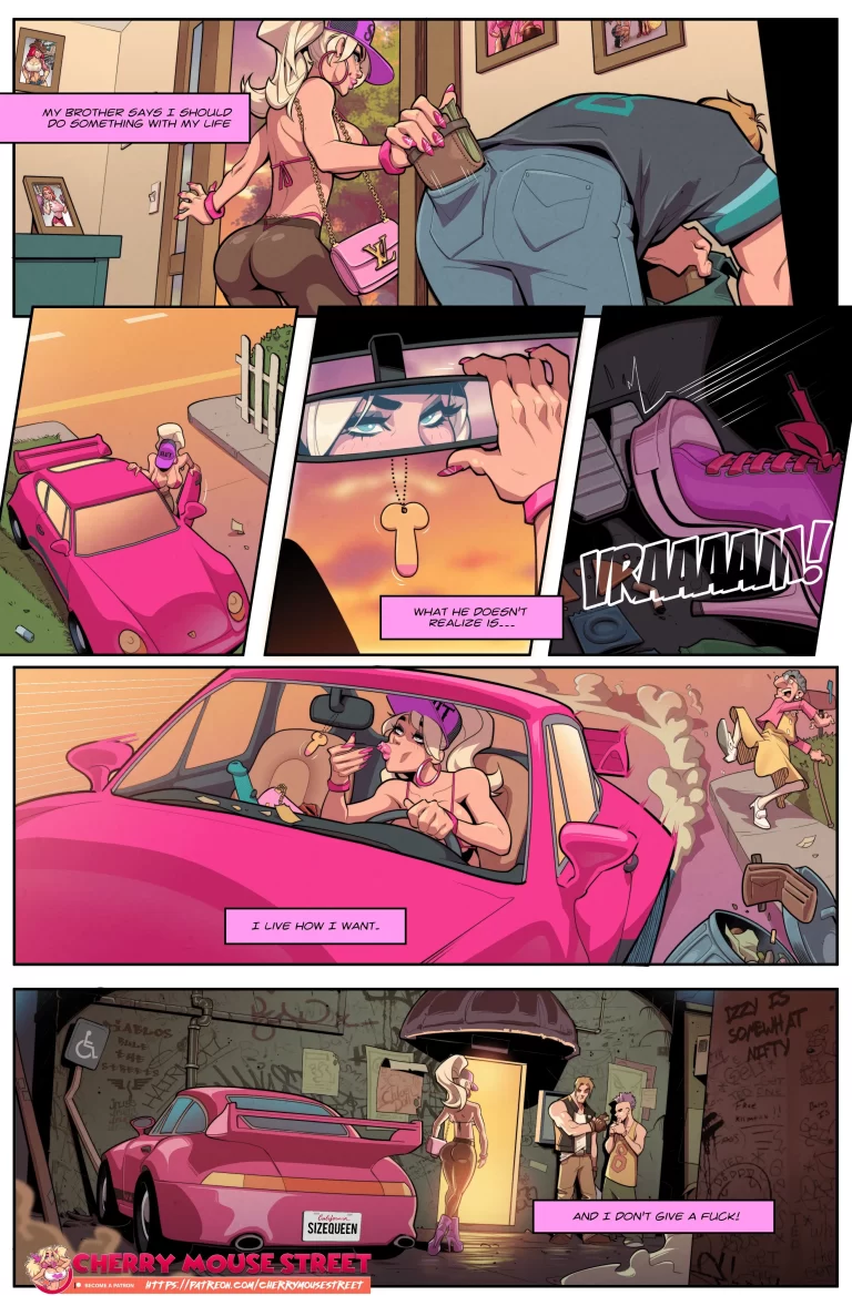 Jen stole the wallet and left.