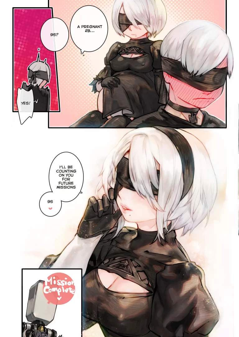 2B communicates with the robot.